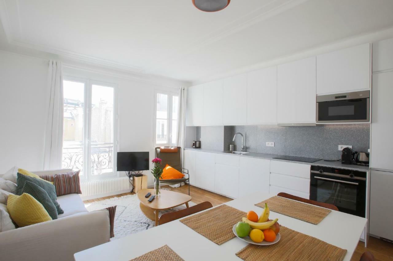 Ferienwohnung Architect Flat Tour Eiffel/Rue cler Paris Exterior foto