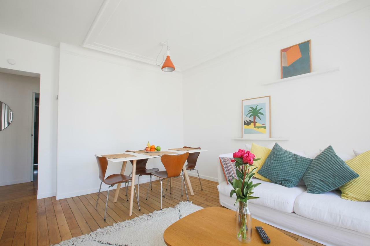 Ferienwohnung Architect Flat Tour Eiffel/Rue cler Paris Exterior foto