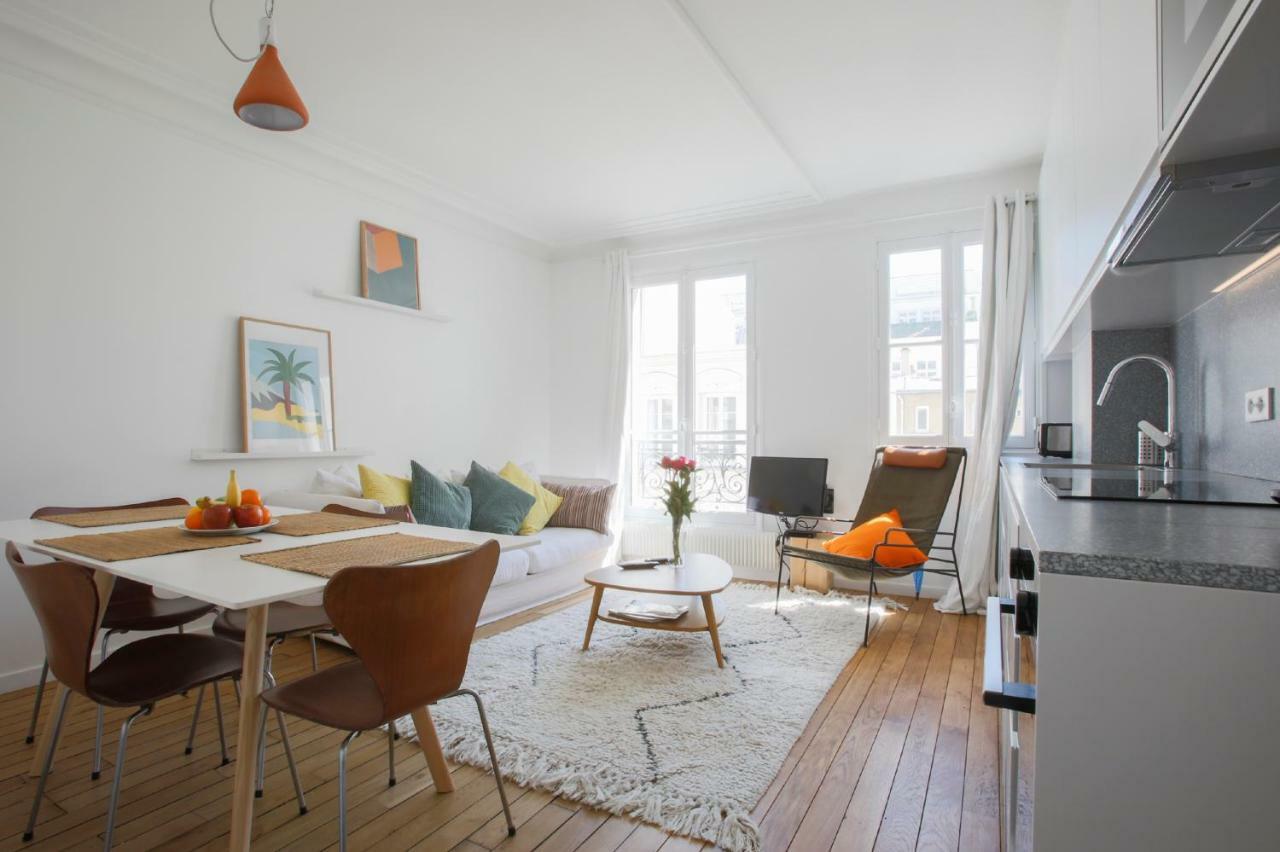 Ferienwohnung Architect Flat Tour Eiffel/Rue cler Paris Exterior foto